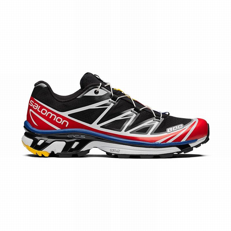 Salomon XT-6 RACING Zapatillas Trail Running Hombre - Negras / Blancas - Colombia (62187-HBEV)